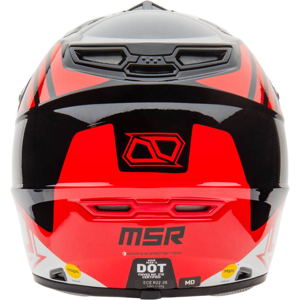 MSR Mav4 w/MIPS Helmet 2022 Medium Red - image 4 of 5