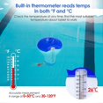 thumbnail image 3 of Floating Pool Dispenser with Thermometer, Automatic Doser, Spa Floating Diffuser, Dispenser for Pool, Pond, Spa, 3 of 5