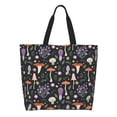 thumbnail image 1 of Easygdp Mushrooms Bolsas Tote para Mujer, Bolsos de Hombro para Viaje, Bolsos de Mano de Gran Capacidad para Compras y Trabajo, 1 of 8