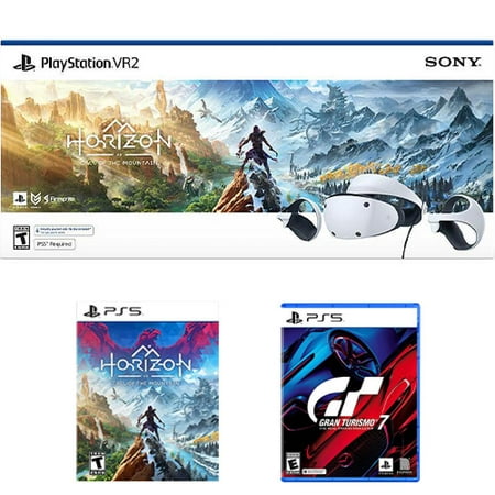 PlayStation VR2 Horizon Call of the Mountain Bundle + Gran Turismo 7 Standard Edition PS5
