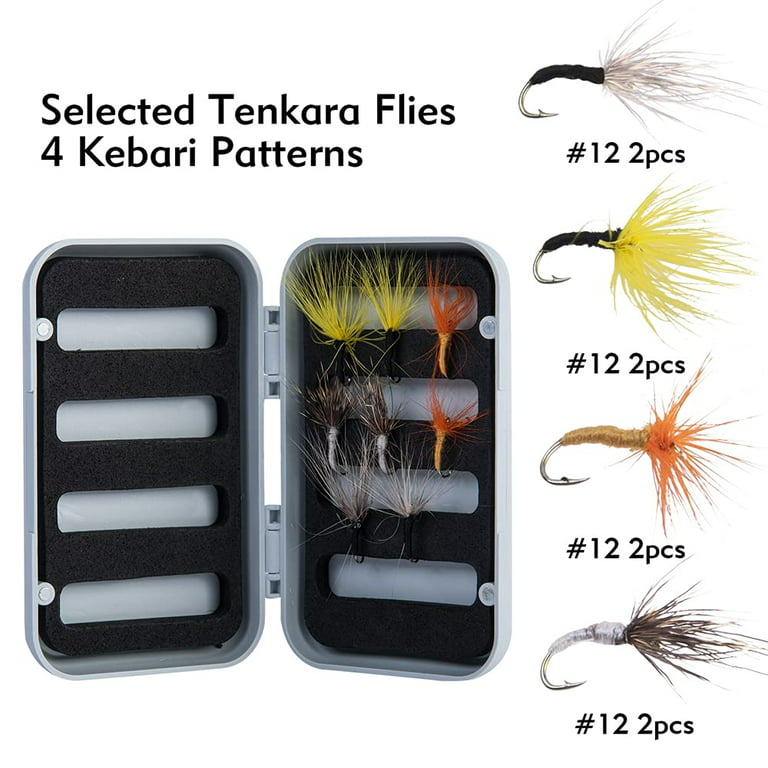 Tenkara 12FT/3.6M Fishing Rod and Combo Tenkara Starter Rod Kit with Carry  Case Telescopic Fly Fishing Rod for Streams, Trout, Bass, Crappie, Salmon 