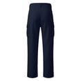 thumbnail image 6 of YMNXA Kids Boys Cargo Pants With Multiple Pockets High Waist Solid Color Straight Leg Lightweight Breathable Trousers For Daily Wear,Navy,5-6 Years, 6 of 7