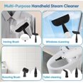 thumbnail image 2 of Steam Mop All-in-one Multi-Functional Powerful Steam Cleaner, Handheld Detachable Floor Steamer with 2 Steam Level, 380ML Water Tank & 23FT Power Cord for Whole Home Use$$Home Decor, Kitchen, & Other, 2 of 7