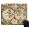 thumbnail image 1 of EREHome Vintage World Map Mouse pads Gaming Mouse Pad 9.84x7.87 inches, 1 of 1
