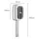 thumbnail image 3 of Peine de rejilla con cojín de aire Práctico peine para el cabello para uso personal (Plata) Ndcxsfigh Cuidado Belleza, 3 of 7