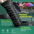 thumbnail image 3 of Pickleball Paddles Set Of 2, Fiberglass Surface, Fluid Smoke Aurora Art Style, 4 Balls & Bag, 3 of 5