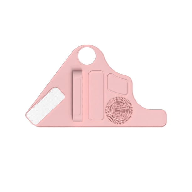 Siliconas Herramienta de asistente de maquillador Pulsera Pincel de maquillaje para recibir bases Guantes de color resistente Muñequeras Cinturón de asistente de maquillador