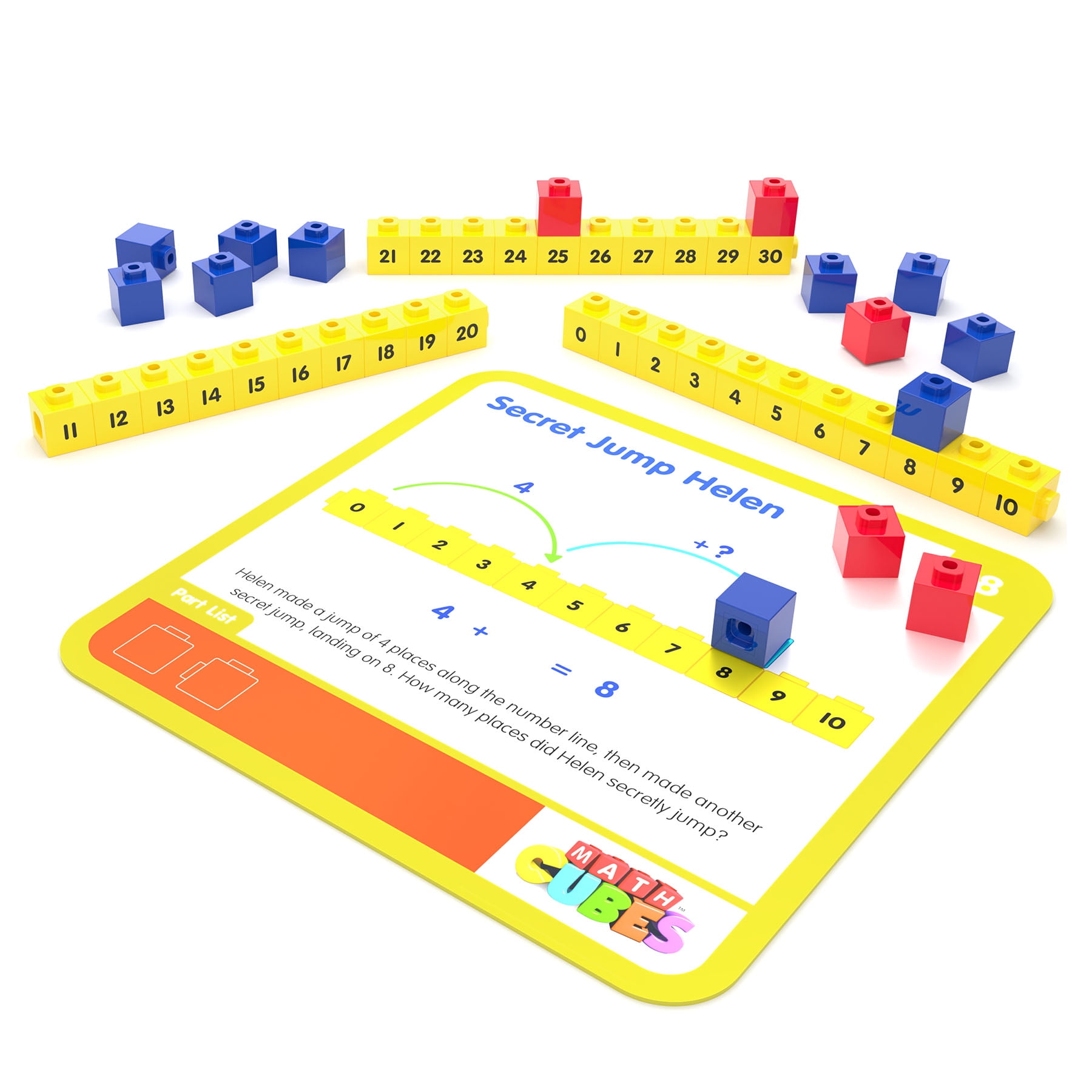 Junior Learning Mathcubes - Number Lines
