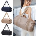 thumbnail image 2 of Bolsas de gimnasio deportivas de 25L, bolsa de entrenamiento de gimnasio impermeable con compartimento y bolsillo húmedo, bolsa de lona plegable grande para acampar, equipo de viaje Fivean unisex, 2 of 2