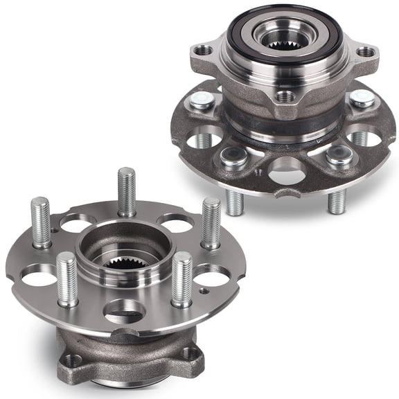 Autoround 512345 Rear Wheel Bearing and Hub Assembly for Honda CR-V, Acura RDX, Set of 2