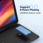 17.9 Portable DVD Player-With 15.6 HD Swivel Screen,, 6 Hours Rechargeable Battery, Support CD/DVD/USB/SD Card/Sync TV,Car Charger