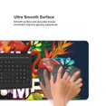 thumbnail image 5 of Hirioo Summer Birds and Flowers for Mouse Pad ,Anti-Slip Base, Durable Stitched Edges, Perfect for Gaming, Office, and Home Use,16x35.5in, 5 of 9