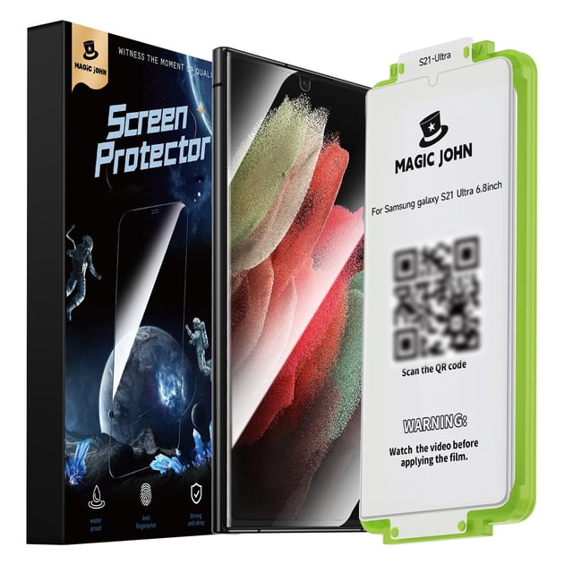 Protector de pantalla MAGIC JOHN para Samsung Galaxy S21 Ultra