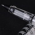 thumbnail image 6 of New Student Handwriting Transparent Adult Office Transparent Piston Fountain Pen Pen Style Neutral Pen Ballpoint Pen Medium Nib 0.38MM NEEDLE TUBE HEAD, 6 of 8