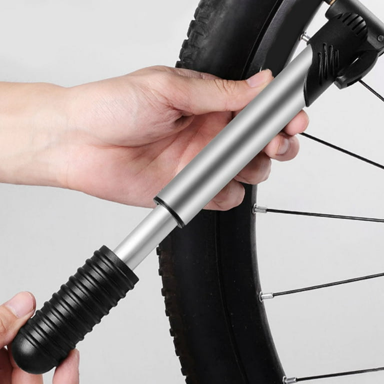 1Pc Mini Bike Pump Aluminum Alloy Bicycles Hand Air Pump Tire