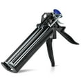 thumbnail image 3 of Manual Cartridge Caulking Gun, Double Component Dripless Adhesive Cartridge Applicator, 28:1 High Thrust ratio Dual Epoxy Gun for Panel Board Tile Bond, Compatible with 400ml/13.5oz 1:1 Dual Cartridge, 3 of 6