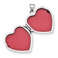 thumbnail image 2 of 14K White Gold Heart Locket, 2 of 3