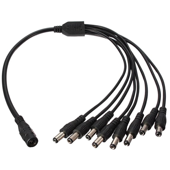 TIGER POWER SUPPLIES - 2.1mm AWG Splitter Cable - 1 to 8 Way