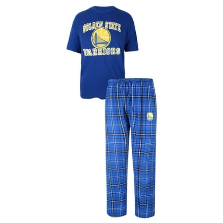 Flannel Mens Pajamas - Golden State Warriors NBA