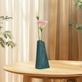thumbnail image 6 of PATLOLLAV 1 Pcs Plastic Vase, Imitation Glazed Carved Flowers Vase, Unbreakable Centerpieces Flower Arrangement Decorative Vase Entryway Shelf Living Room Table Decor, 6 of 6