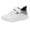 White, variant on Boys Girls Breathable Mesh Sports Shoes, Spring Summer Autumn Lightweight Running Shoes, Soft Sole Comfortable Sneakers for Children Youth Casual Athletic Wear Pink 29