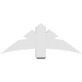 thumbnail image 4 of 48"W x 18"H x 6"D x 6"F, 9/12 Pitch, Davenport Architectural Grade PVC Gable Bracket, 4 of 8