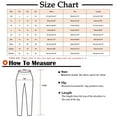 thumbnail image 3 of Promotion Sale! Women's Cotton Linen Striped Pants High Waist Button Front Slim Fit Trousers Casual Lounge Pinstripe Chic Summer Comfortable Relaxed Fit With Pockets Black L Size, 3 of 5