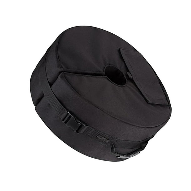 Ounissouiy Bolsa de peso de seguridad para base de paraguas, bolsa de arena resistente a la intemperie para Patio exterior para postes de lámparas Juegos de muebles de jardín No.02