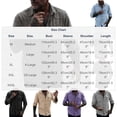 thumbnail image 3 of Aimik Men's Basic Button Down Shirt with Double Chest Pockets Long Sleeve Turndown Collar Urban Fashion Shirt for Daily Outfit, 3 of 6