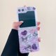 thumbnail image 3 of Funda de teléfono para Samsung Galaxy Z Flip 3, 4, 5, bonita funda trasera de Hello Kitty, Mickey, Sanrio, Kuromi Edge, 3 of 5