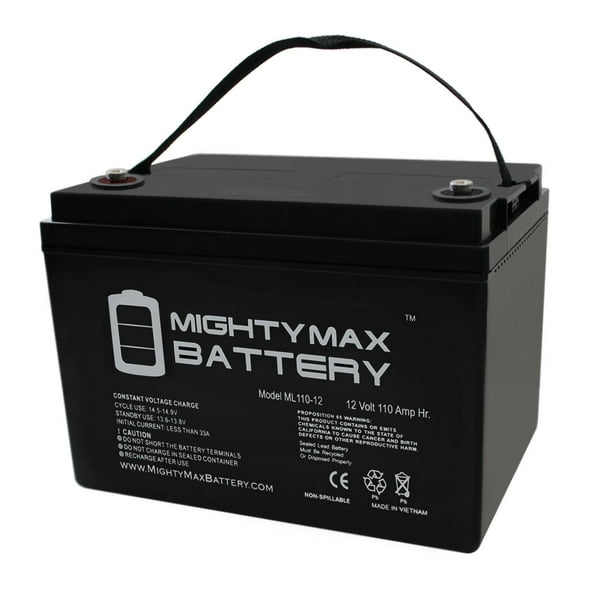 12V 110AH Battery Remplace la D5751 de la Mobilité en Fauteuil Roulant à Cycle Profond Solaire
