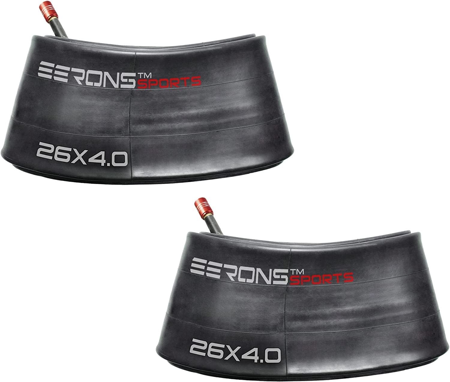 26x4 Inner Tube for Fat Tire Bicycles - Schrader Valve, Fits 26x3 26x4 Inner Tube for Fat Tire Bicycles - Schrader Valve, Fits 26x3