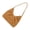 Khaki, variant on Lerpwige Small Shoulder Bags for Women Faux Suedes Hobos Bag Shoulder Purse Handbags