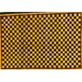 thumbnail image 1 of Ahgly Company Indoor Rectangle Checkered Yellow Modern Area Rugs, 8' x 12', 1 of 4