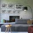 thumbnail image 4 of Our Blended Family 8 Inch x 12 Inch Novelty Plastic Sign Different Roots One Home Durable Weatherproof Perfect for Living Rooms Hallways Family Rooms Fun Gift for Blended Families, 4 of 6