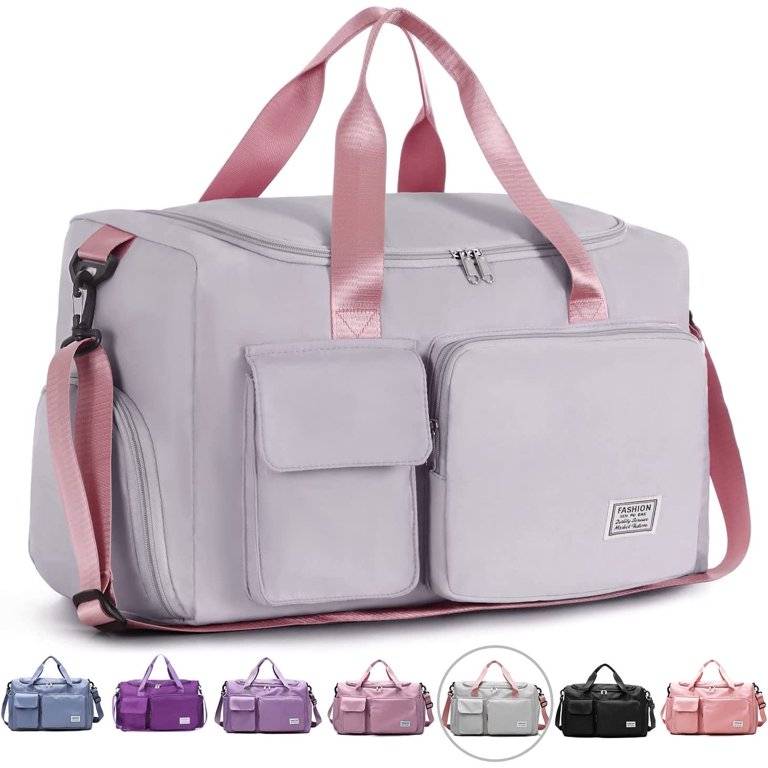 Pink Large Travel Duffle Bag for Women & Men