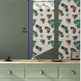 thumbnail image 5 of Ambesonne, Nature Themed Peel & Stick Wallpaper for Home, Boho Tribal Butterfly, 13"x36", Teal Dark Pink Cream, 5 of 5