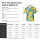 thumbnail image 5 of Balery Lemon Camisas hawaianas de manga corta para hombre, camisas playeras de corte holgado, camisas de vacaciones con botones,X-Large, 5 of 7