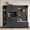Black + Particle Board+MDF, variant on NOBRAND Multifunctional Combination Hall Tree with Storage, 2 Drawers, 4 Hooks, Black, 75 in L x 13 in W x 66 in H