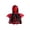 A001- A, variant on Small Dog Halloween Bat Wing Cape with Devil Horn Hood, Large, Black and Red, for Pets, Pet