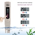 thumbnail image 2 of iPstyle Digital TDS Meter Water Tester, PPM Water Quality Tester Measuring Range 0-9999ppm, 2 of 6
