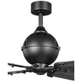 thumbnail image 3 of Royer Collection 56" Four-Blade Forged Black Ceiling Fan, 3 of 5