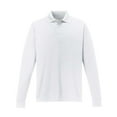 thumbnail image 4 of CORE365 88192 Men's Pinnacle Performance Long Sleeve Piqué Polo-White-5XL, 4 of 5