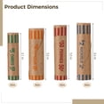 thumbnail image 5 of 256PCS Coin Wrapper Rolls, Assorted Coin Wrapper, Preformed Coin Kraft Paper Roll, Coin Wrapping Tubes for 10 Quarters, 2 Nickles, 50 Pennies, 5 Dimes, Standard Coin Rolls for Home Office Bank, 5 of 6