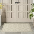 thumbnail image 6 of Nourison Easy Care Modern Indoor/Outdoor Cream 2' x 4' Area Rug (2x4), 6 of 8