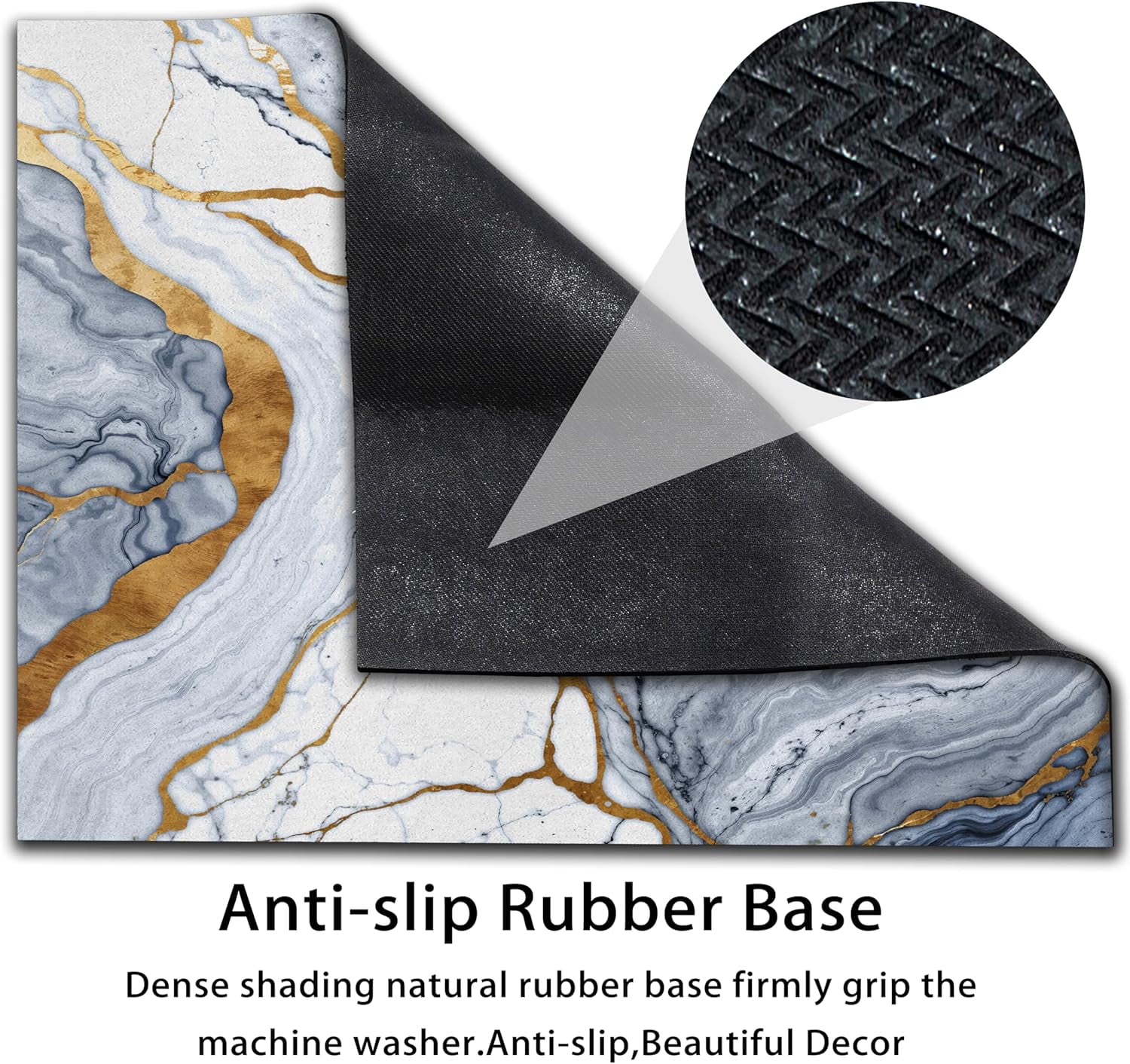Washer and Dryer Covers for the Top 23.6" X 19.7", Washer and Dryer Top Protector Mat, Non Slip Washing Machine Dust Cover Pad for Laundry Room Kitchen Home Decor