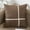 Brown, variant on Decorative Throw Pillow for Sofa Bed Chair, Modern Textured Accent Cushion with Geometric Cross Design for Refined Home Styling