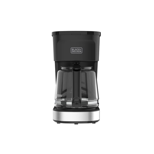 Cafetera BLACK+DECKER de 12 tazas acero inoxidable