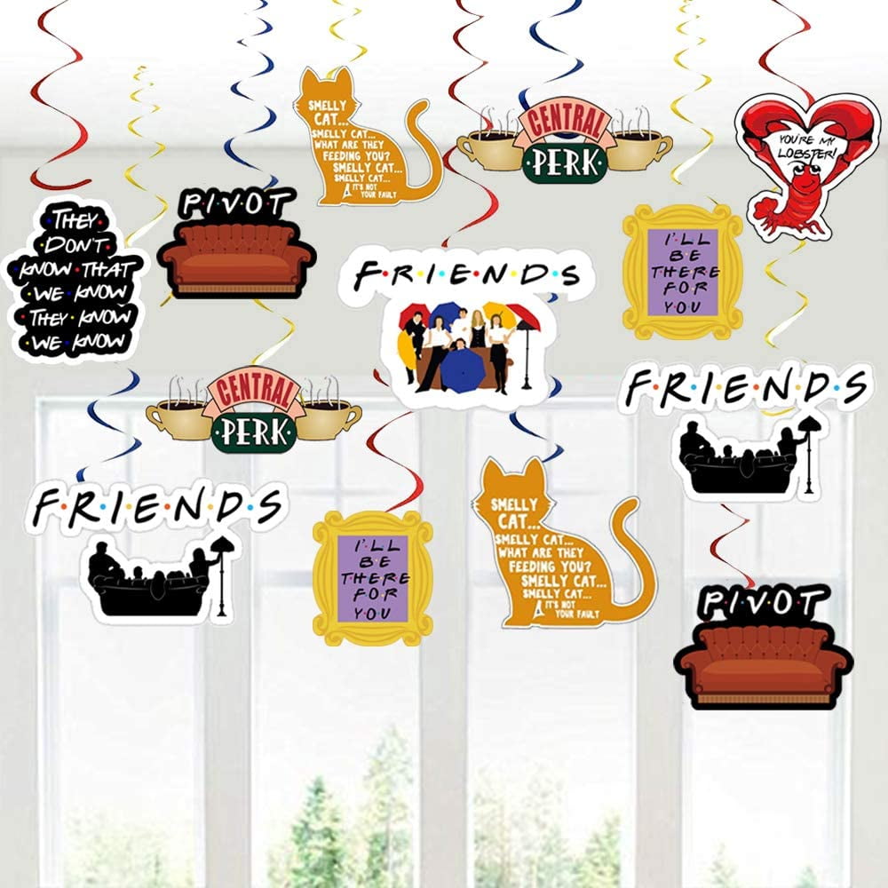 30Ct Friends TV Show Party Hanging Decorations, Friends Theme Friends