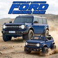 thumbnail image 3 of Licensed Ford Bronco 24V 2 Seater Truck Battery Powered Ride on with Remote Control & Bluetooth, Electric Car for Kids Toddler, Blue, 3 of 9